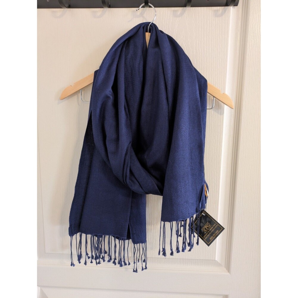 Cashmere Pashmina Group, Inc. 70% Pashmina Wool & 30% Silk Stole/Wrap (28"x78")